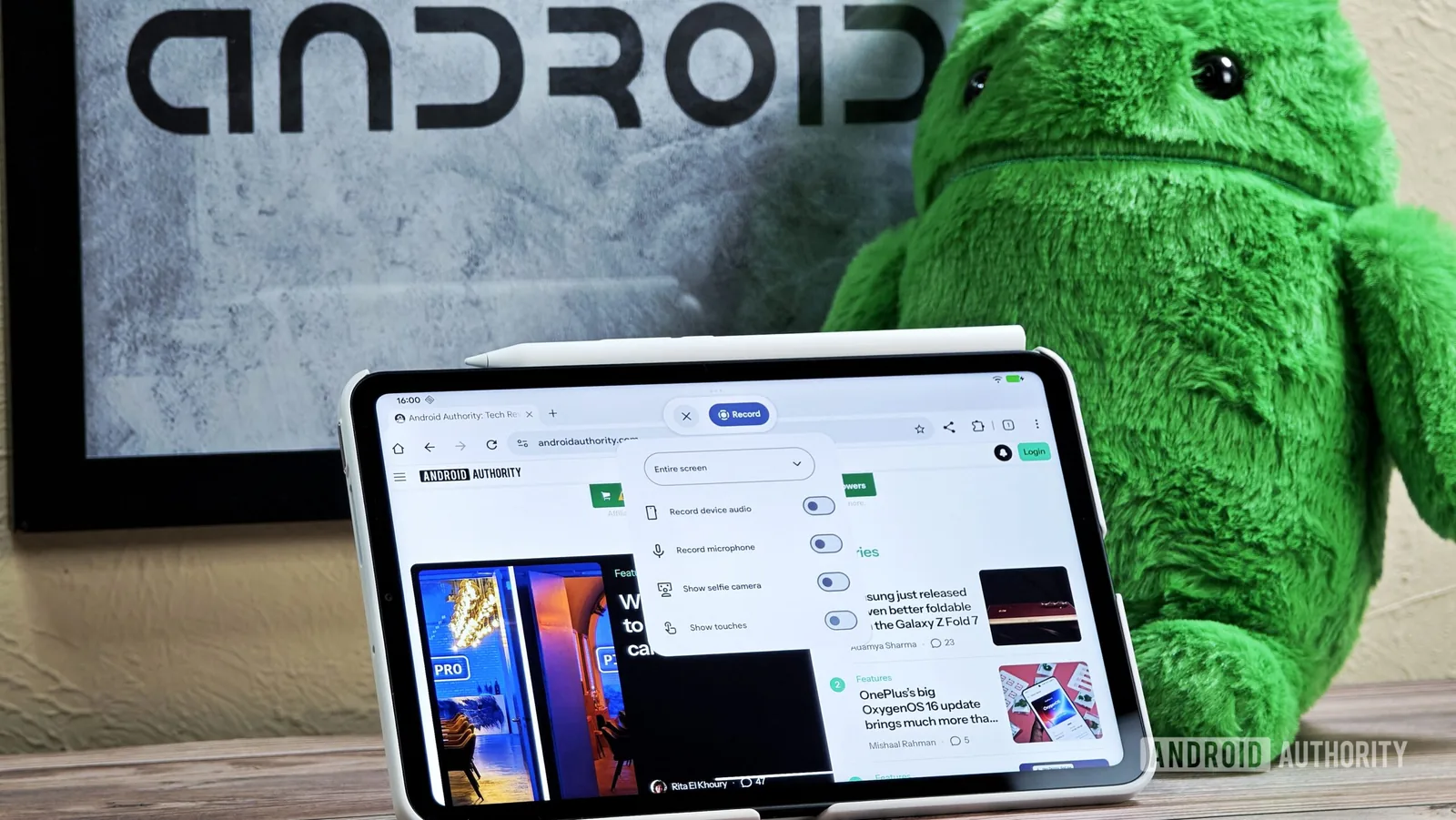 Android 17 Beta 3 Adds Partial Screenshot Tool for Large Screens