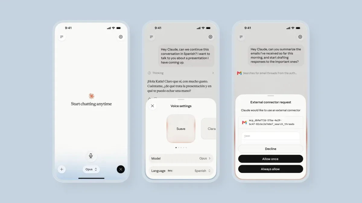 Anthropic Enhances Claude AI Voice Mode with Advanced Models