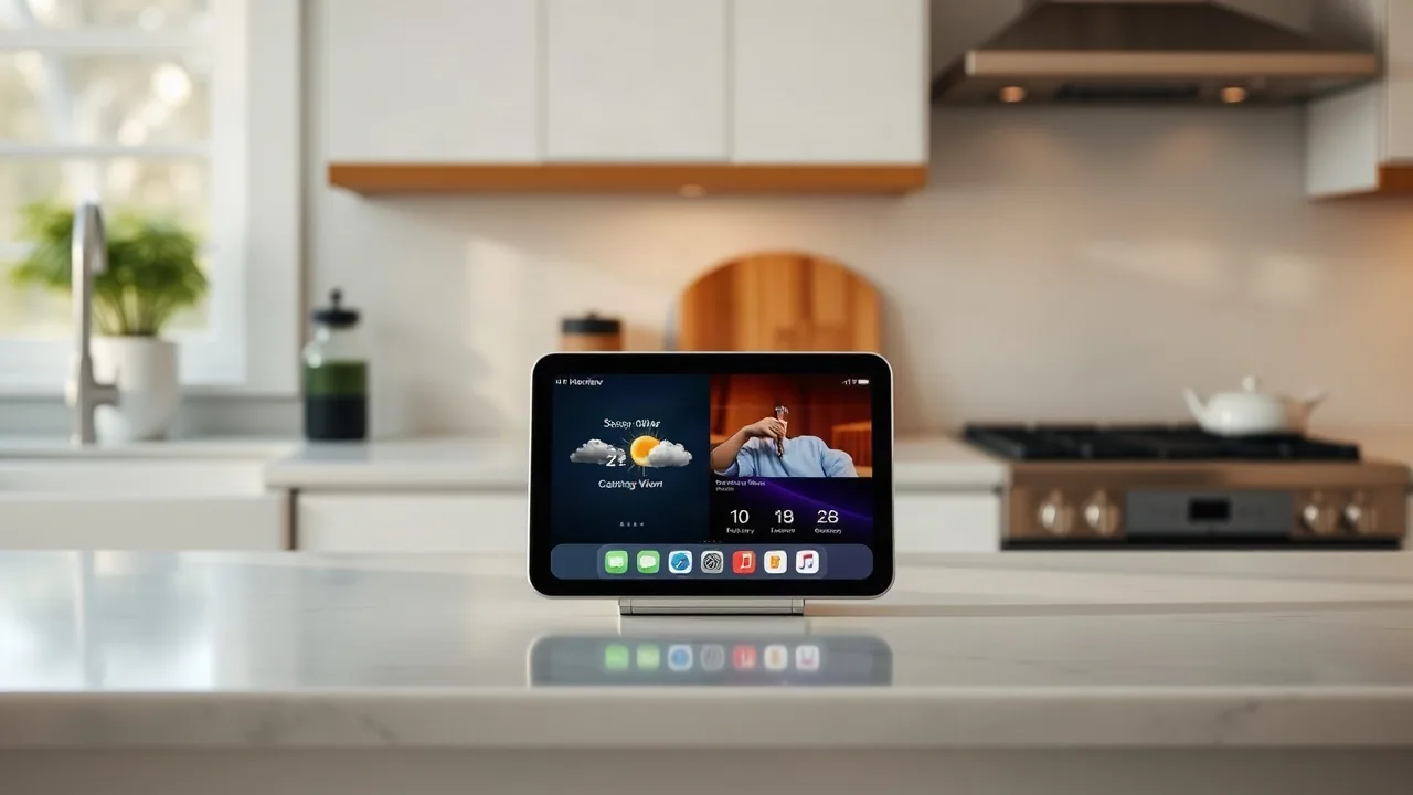 Apple CEO John Ternus Unveils HomeView Smart Display