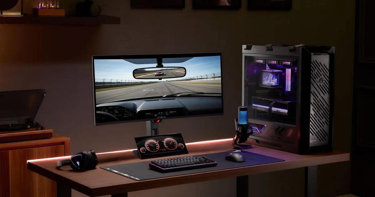 ASUS ROG Unveils New Strix OLED XG34WCDMS and XG129C Gaming Monitors