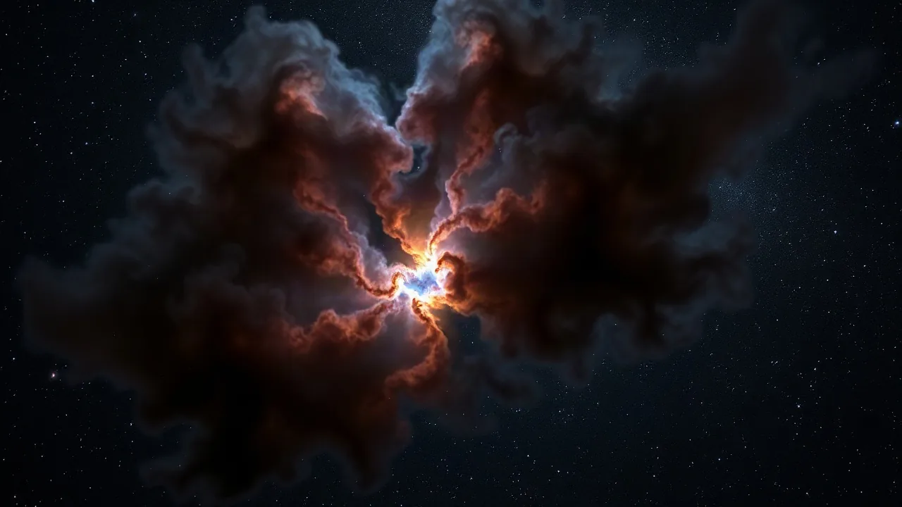 Cat's Head Nebula's Eerie Glow Captured by Webb Telescope