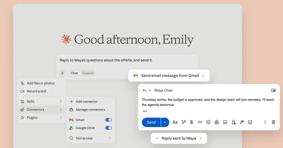 Claude AI Gains Gmail Sending Power Without User Approval