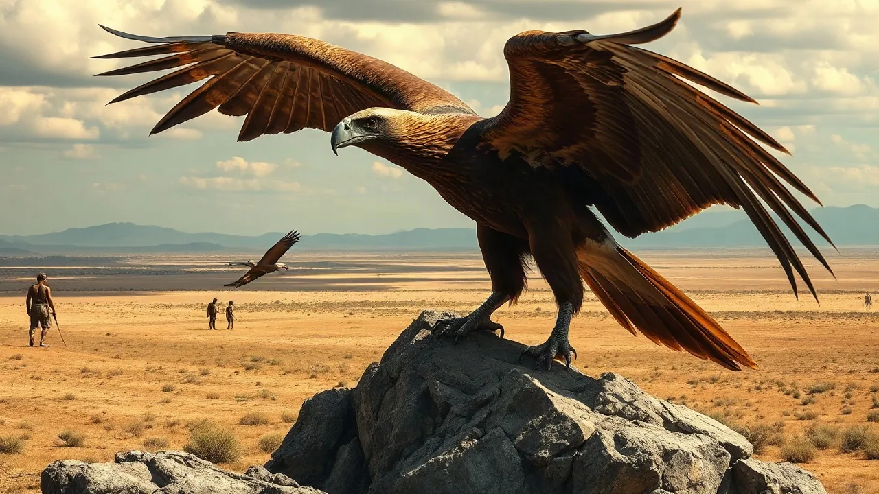 Giant Predatory Eagles Once Hunted Humans, Shaped Evolution