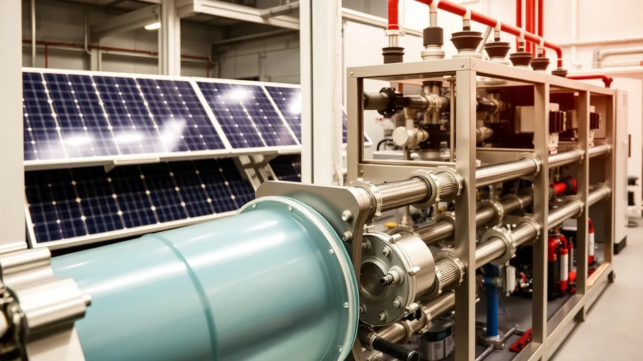 Green hydrogen production advances with ultra stainless steel