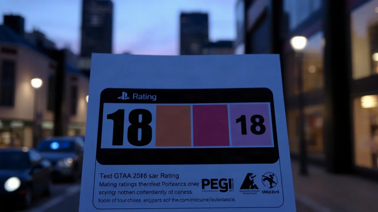 GTA 6's PEGI 18 Rating Confirms Mature Content, Including Sex and Cocaine