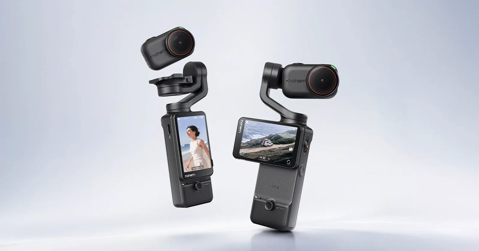 Hohem Eyepic Merges Gimbal Camera and Action Cam