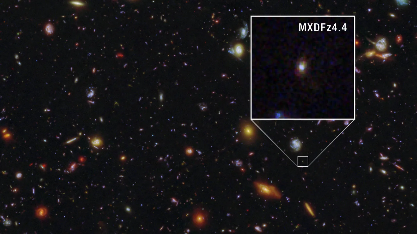 Hubble Detects 'Impossible' Early Galaxy Light