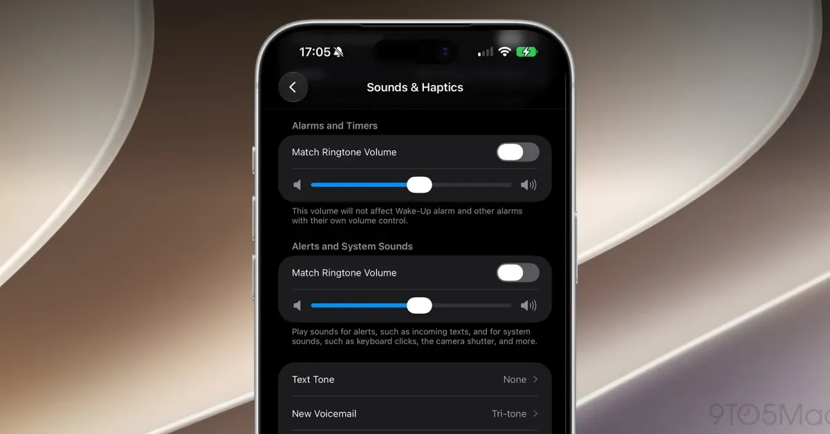 iOS 27 Features Independent Volume Controls for Alarms, Alerts