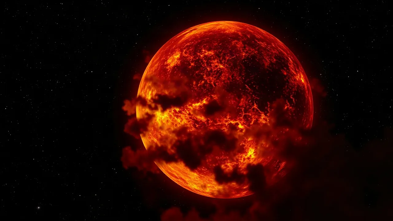 Lava Planet Clouds Defy Astronomical Models
