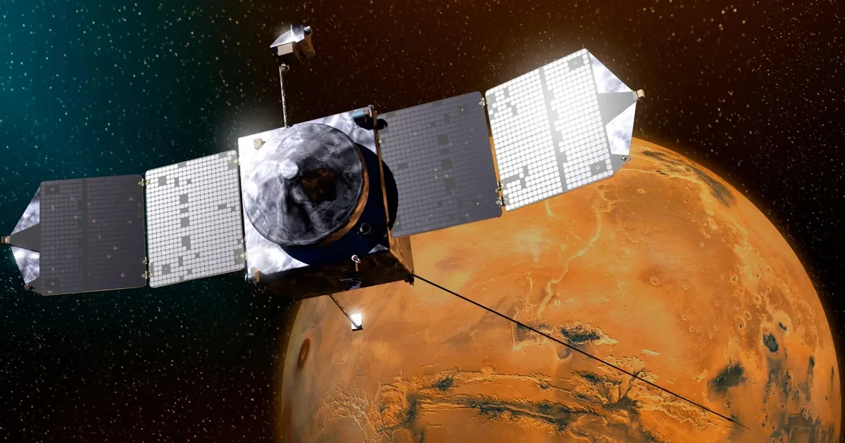 NASA Confirms Mars Maven Spacecraft Mission Ended After Decade