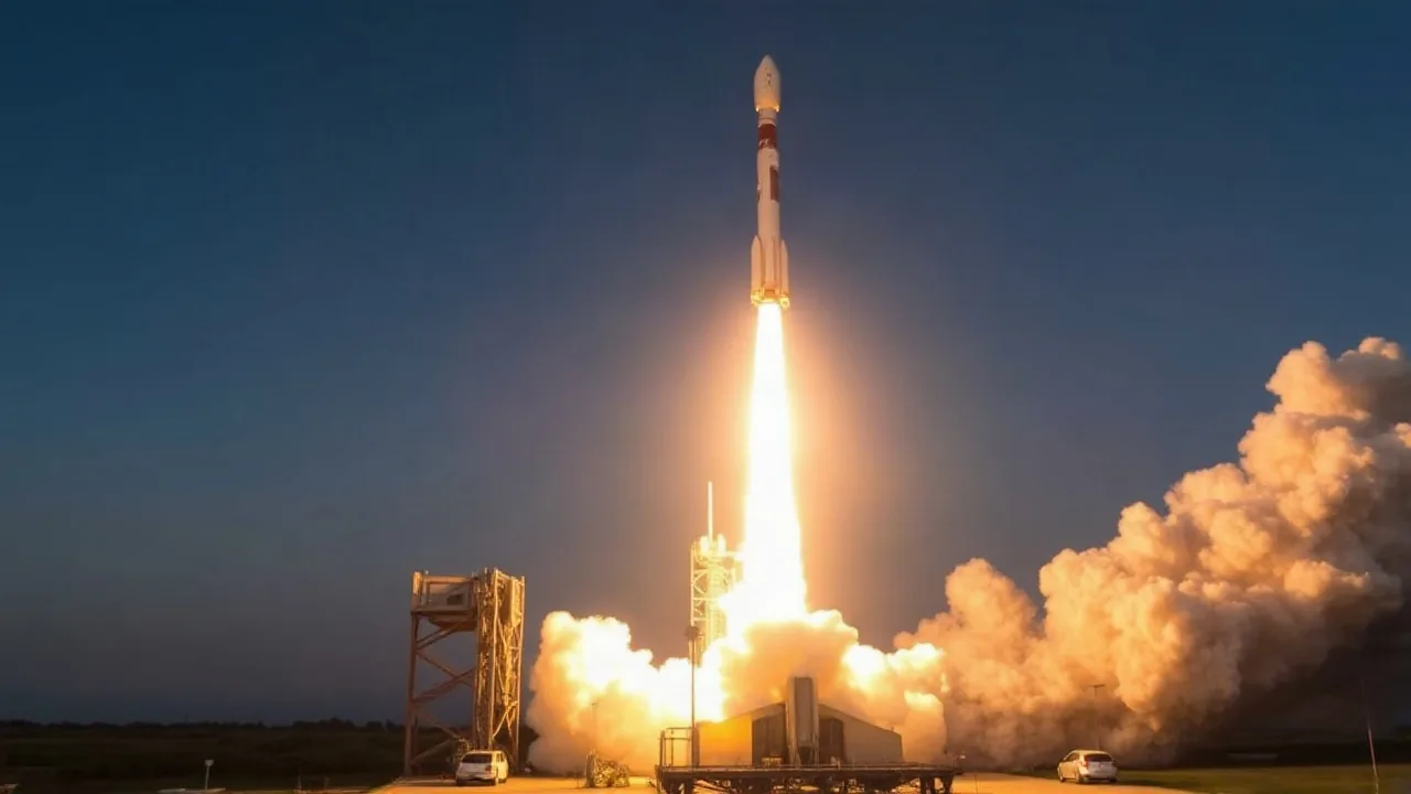 NASA SpaceX Crew 13 Launch Sends Four Astronauts to ISS
