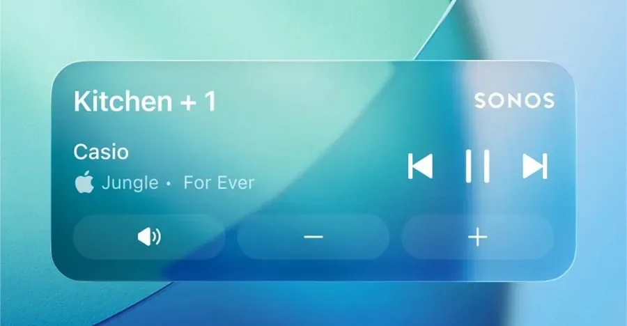 Sonos iPhone App Gains Live Activities Lock Screen Control