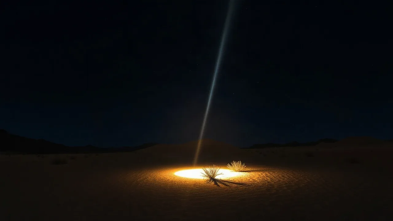 Space Mirror Test Lights Up California Sky, Sparks Criticism