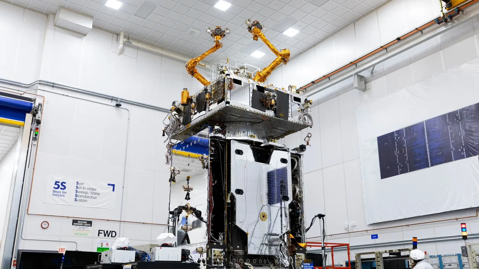 SpaceX Launches Satellite Repair Drone with Robot Arms