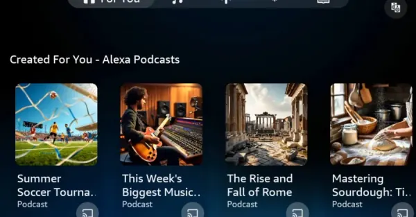 Amazon Alexa Plus Now Generates AI Podcasts on Any Topic