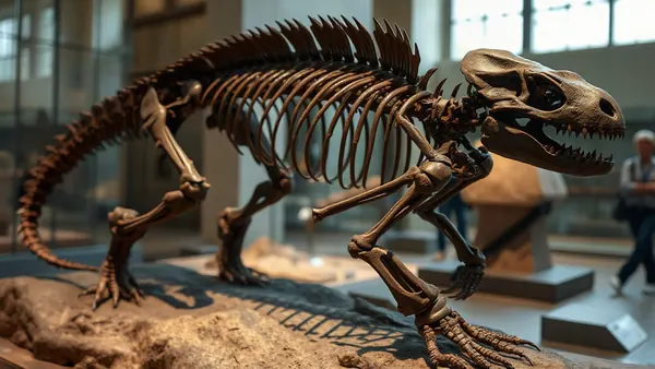 Ancient Armored Amphibian Dominated Triassic Seas