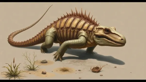 Marine Amphibian Fossils Reveal Ancient Seafloor Dweller