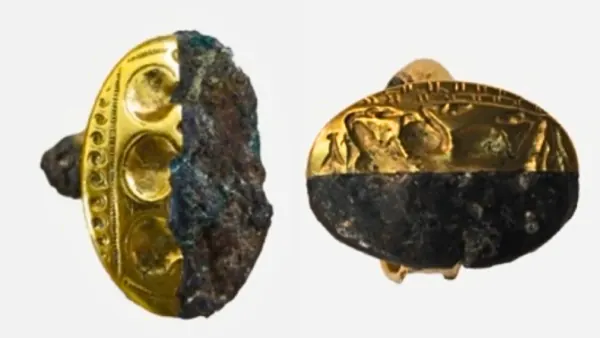 Ancient Mediterranean Elites Wore Rings Forged From Meteorite Iron