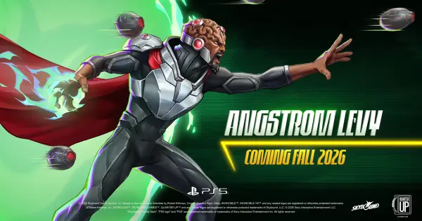 Invincible Vs Game Adds Angstrom Levy as Third DLC Fighter