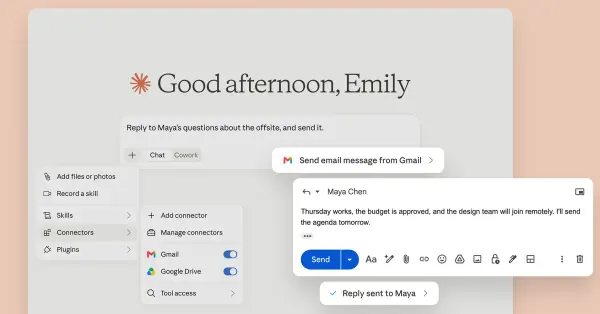 Claude AI Gains Gmail Sending Power Without User Approval