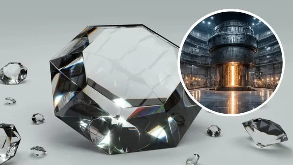 Diamond Melting Breakthrough Promises 3x Energy Gain in Fusion