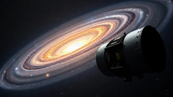 Distant Galaxy's Millisecond Signal Traced by Webb Telescope