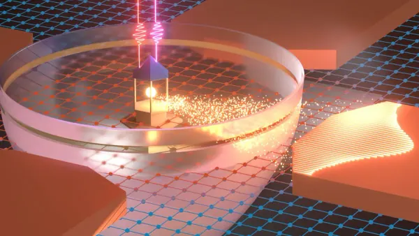 Physicists Use Light to Steer Electron Beams Like a Lighthouse
