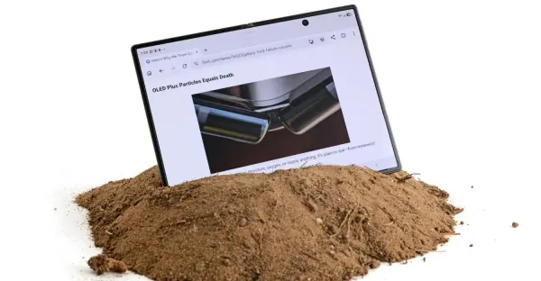 Galaxy Z Fold 8 Durability Tested: Pocket Lint Remains a Threat