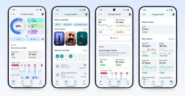 Google Health 5.0 Arrives on Android with New Stats Widget