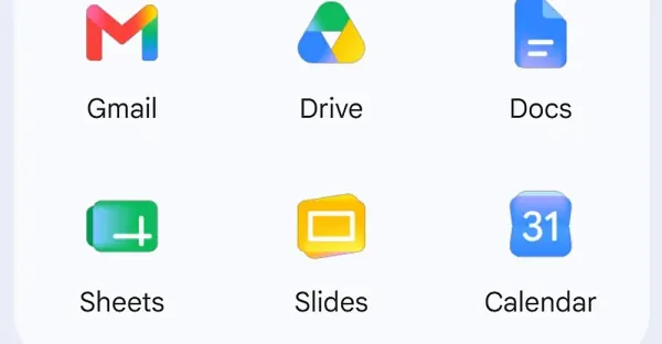 Google Workspace Icons Get New Gradient Design