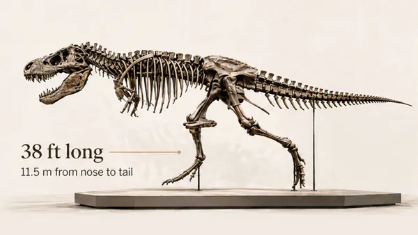 Gus T-Rex Fossil Sells for $50.1 Million, Raising Public Access Concerns