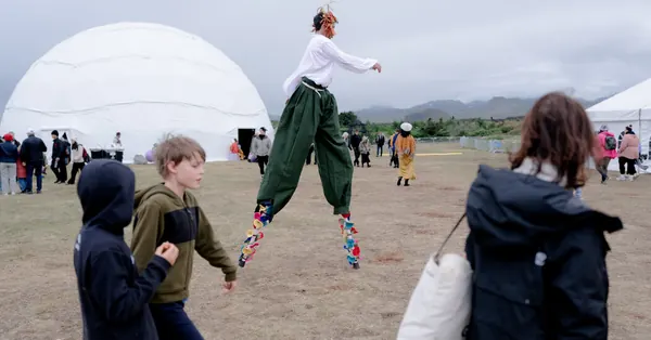 Iceland Eclipse Festival Draws Crowds Despite Weather Challenges
