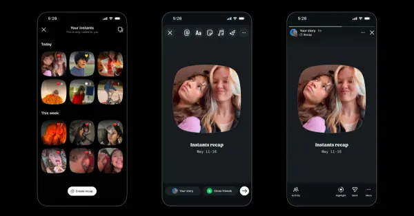 Instagram Expands Ephemeral Photos Feature with 'Instants'