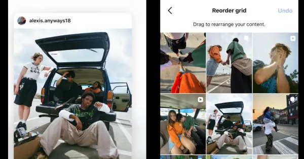 Instagram Grid Reorganization Now Available to All Users