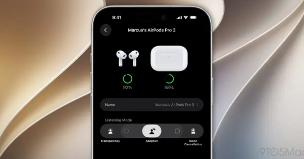 iOS 27 Beta 3 Enhances AirPods Adaptive Audio Control