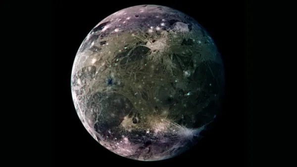 Jupiter's Moon Ganymede's Mysterious Heat Source Offers New Origin Clues