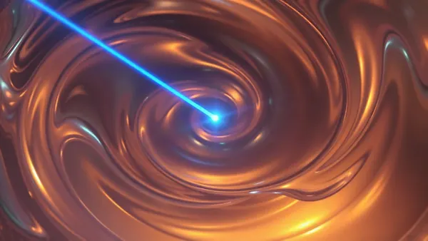 Light Moves Against Flow in Quantum Fluid, Bypassing Newton's Law