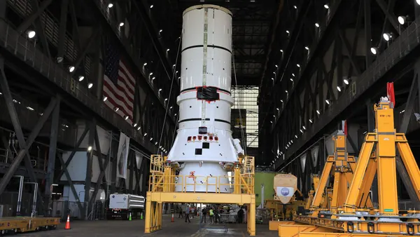 NASA Begins Artemis III Rocket Stacking for 2027 Moon Mission