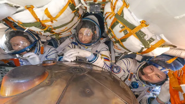 NASA Astronaut, Two Cosmonauts Land Safely After 241 Days on ISS