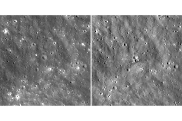 NASA Images Reveal SpaceX Rocket's Moon Crater After Impact