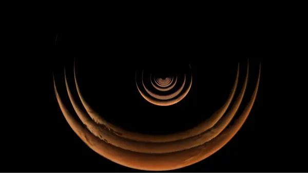 NASA's Psyche Spacecraft Captures Trippy Mars Timelapse During Gravity Assist
