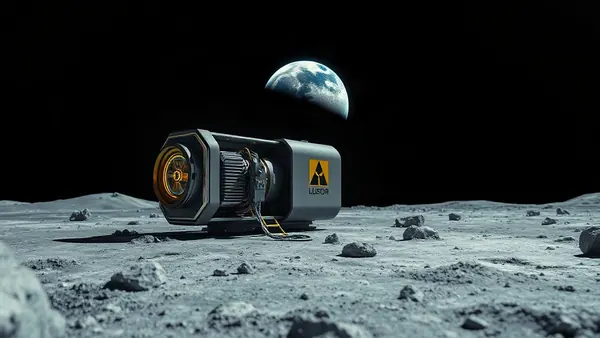 Moon Bases to Get Nuclear Power: US and China Lead Race