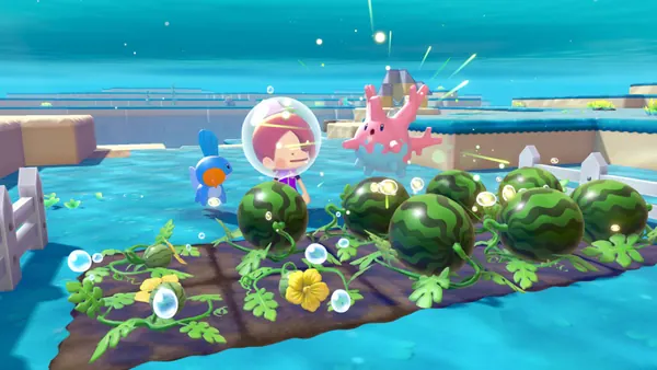 Pokemon Pokopia Bubbly Basin DLC Arrives August 5 With New Underwater World