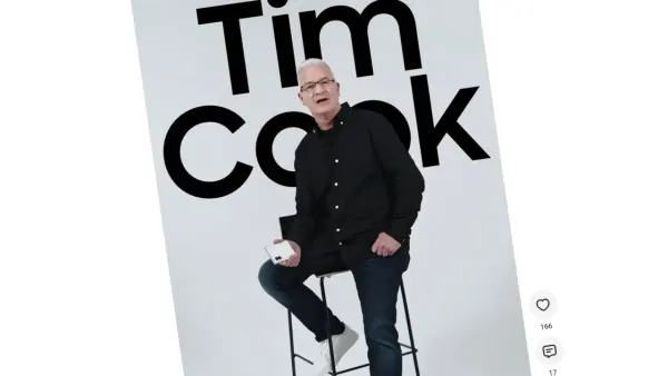 Samsung Hires 'Tim Cook' for Galaxy Z Fold 8 Promotion