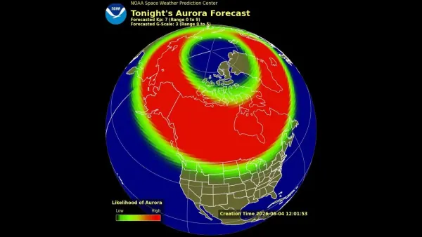 Severe Northern Lights Alert: 25 States Brace for Geomagnetic Storm