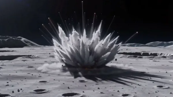 SpaceX Rocket Stage Slams Into Moon; Will Ejecta Be Visible?