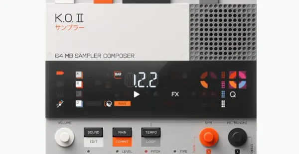 Teenage Engineering KO II Sampler Gets Major Update with Lo-fi Mode