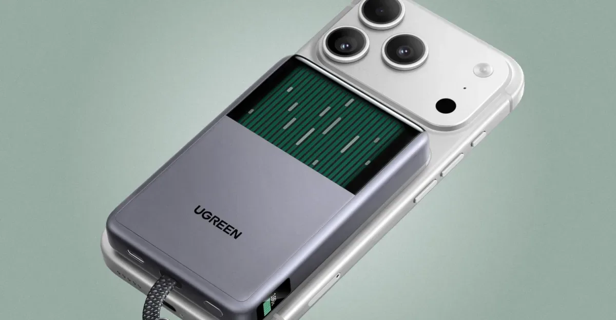 Ugreen Unveils Liquid-Cooled 10,000mAh Power Bank